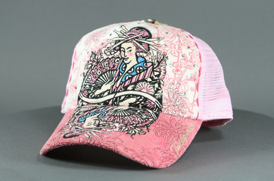 Geisha Rhinestone Cap