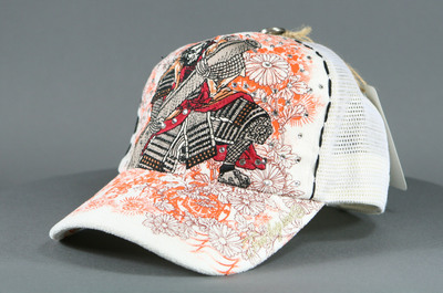 Samurai Rhinestone Cap