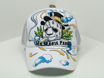 Magic Panda Rhinestone Cap