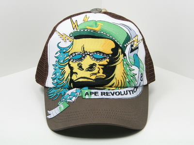 Ape Revolution Rhinestone Cap