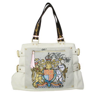 Medieval Travel Tote with swarovski stone