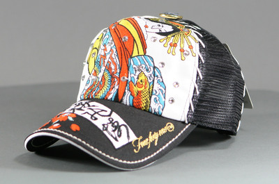 Swarovski Cap Tattoo Geisha