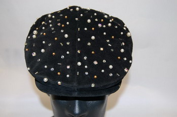 CHECKER FLAT CAP
