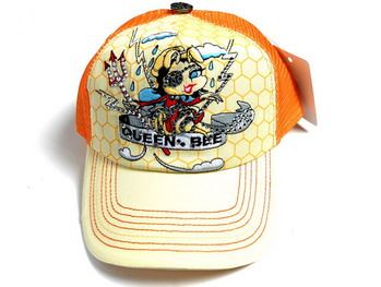 Rhinestone Cap Queen Bee